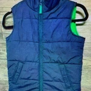 Kids Blue Puffer Vest